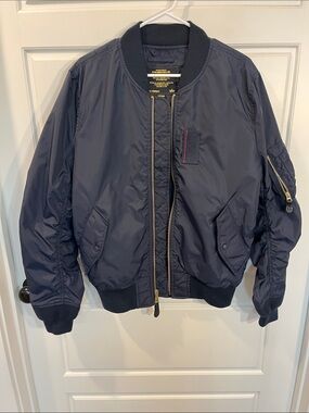 Alpha Industries MA-1 Skymaster Bomber Flight Jacket Medium